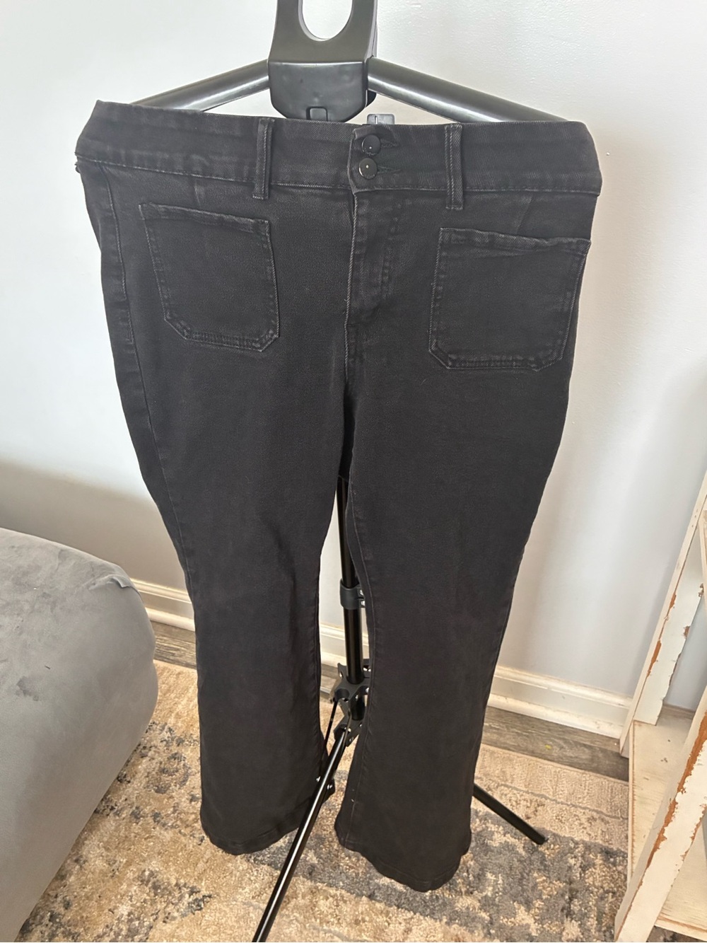 Indigo Women’s Black Boot Cut Jeans